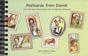 Cover of: "Postcards from Daniel" (Daniel Boone): 1755-1784 Daniel Boone Writes from the Kentucky Wilderness