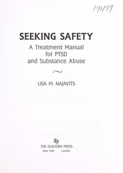 Cover of: Seeking safety: a treatment manual for PTSD