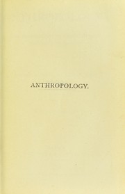 Cover of: Anthropology: an introduction to the study of man and civilization
