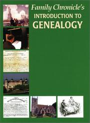 Cover of: Family Chronicle's Introduction to Genealogy by Family Chronicle