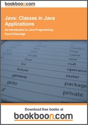 Cover of: Java: Classes in Java Applications An Introduction to Java Programming