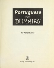 Portuguese for dummies by Karen Keller