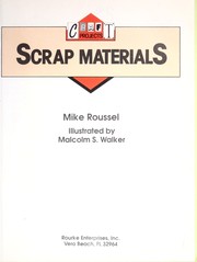 Cover of: Scrap materials