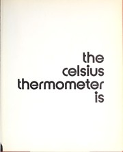 Cover of: The Celsius thermometer is by Jerolyn Ann Nentl