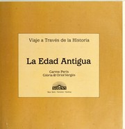 Cover of: La edad antigua