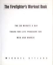 Cover of: The firefighter's workout book by Michael Stefano