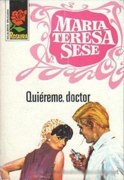 Cover of: Quiéreme, doctor by 