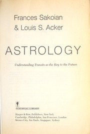 Cover of: Predictive astrology