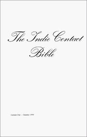 Cover of: The Independent Musician's Contact Bible by David Wimble