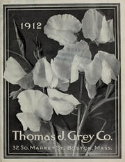Cover of: 1912 [catalog] | Thomas J. Grey Company