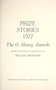 Cover of: Prize Stories 1977 by William Abrahams