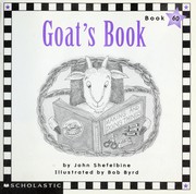 Cover of: Goat's book by John L. Shefelbine