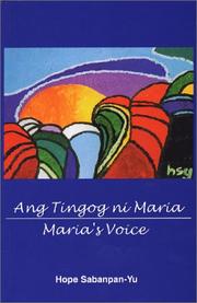 Cover of: Ang Tingog ni Maria / Maria's Voice