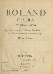 Cover of: Roland by Niccolò Piccinni