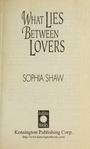 Cover of: What lies between lovers