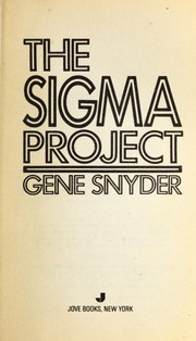 Cover of: The Sigma Project by Gene Snyder