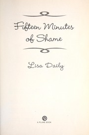 Cover of: Fifteen minutes of shame