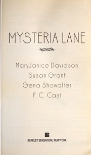 Cover of: Mysteria Lane