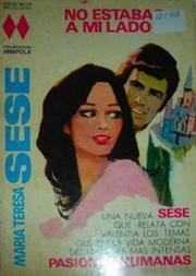 Cover of No estabas a mi lado by María Teresa Sesé