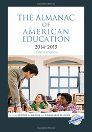 Cover of: The Almanac of American Education: 2014-2015