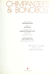 Cover of: Chimpanzees & bonobos