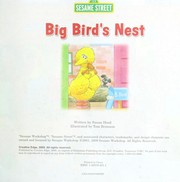 Cover of: Big Bird's nest by Susan Hood
