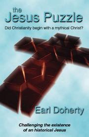 Cover of: The Jesus Puzzle by Earl Doherty