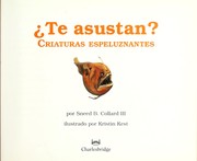 Cover of: Te asustan? : criaturas espeluznantes by 