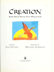 Cover of: Creation: Read-Aloud Stories from Many Lands