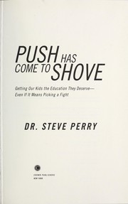 Push has come to shove