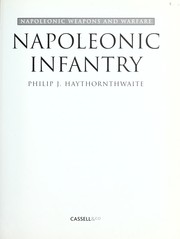 Cover of: Napoleonic infantry