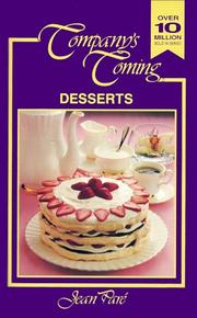 Cover of: Desserts (Companys Coming No 6) by 