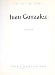 Cover of: Juan Gonzalez