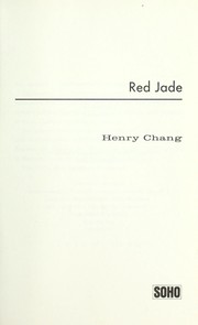 Cover of: Red jade | Henry Chang