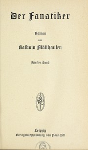 Cover of: Der Fanatiker: Roman