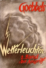 Wetterleuchten by Joseph Goebbels