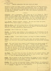 Cover of: Getting acquainted with soya flour and grits: broadcast by Ruth Van Deman of Human Nutrition and Home Economics, Donald S. Payne, Food Distribution Administration, and M. L. DuMars, Radio Service, in the Department of Agriculture's portion of the National Farm and Home Hour, Thursday, October 21, 1943, over stations associated with NBC Blue Network