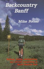 Cover of: Backcountry Banff by Mike Potter