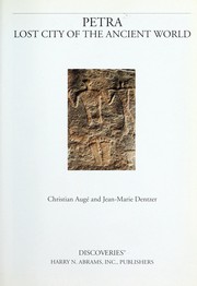 Petra by Christian Augé, Jean-Marie Dentzer, Christian Auge