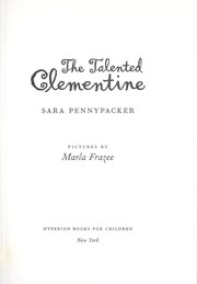 Cover of: The talented Clementine by Sara Pennypacker