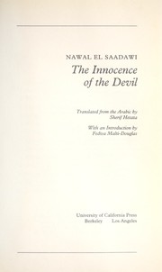Cover of: The Innocence of the Devil