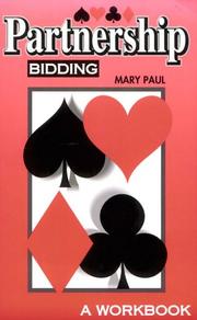 Cover of: Partnership Bidding: A Workbook