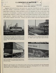 Cover of: Piggyback truck-rail service