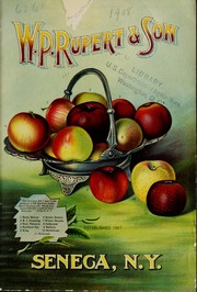 Cover of: [Catalog] by W.P. Rupert & Son