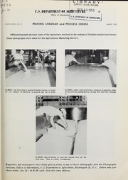 Making cheddar and process cheese by United States. Department of Agriculture. Photography Division