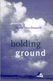 Cover of: Holding ground: poems