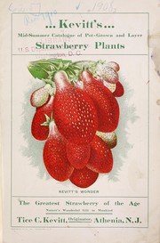 Cover of: Kevitt's mid-summer catalogue of pot grown and layer strawberry plants