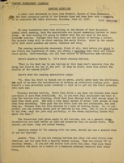 Cover of: Canning questions: a radio talk delivered by Miss Jean Stewart, Bureau of Home Economics in the Home economics period of the Western Farm and Home Hour, over a network of 10 associate NBC radio stations, Thursday, June 16, 1932