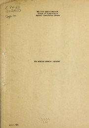 Cover of: The Mexican brewing industry