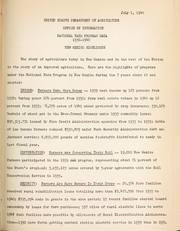 Cover of: National Farm Program data, 1932-1940: New Mexico highlights